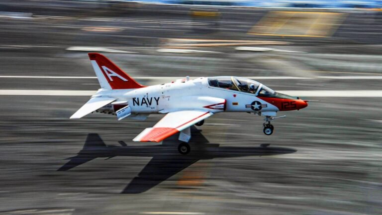 The US Navy's Next Trainer Jet Won't Need To Land On A Carrier: Here's Why
