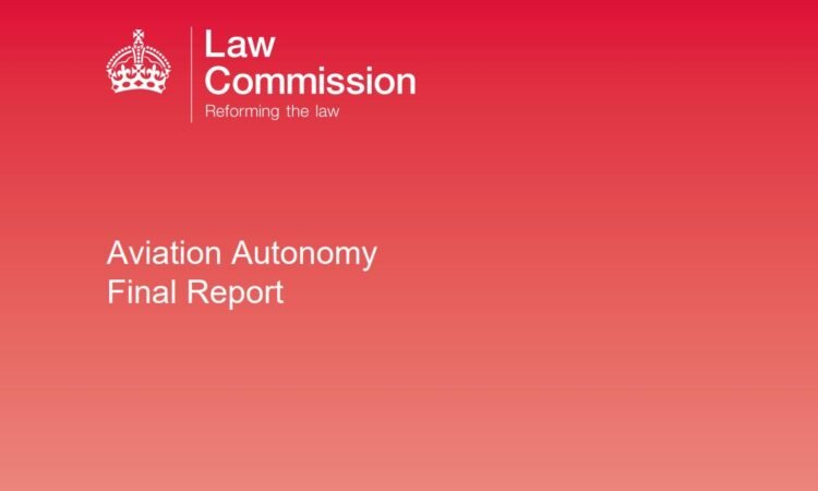 UK Law Commission publishes recommendations on law changes to drone/eVTOL autonomous operations – Unmanned airspace UK Law Commission publishes recommendations on law changes to drone/eVTOL autonomous operations – Unmanned airspace