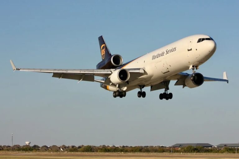 The NTSB says individuals have used AI to animate the crash transcripts. A UPS MD-11F [Credit: Shutterstock/Austin Deppe]