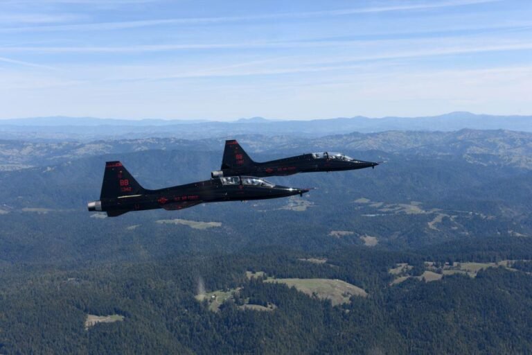 U.S. Air Force T-38s Return To Flight t38