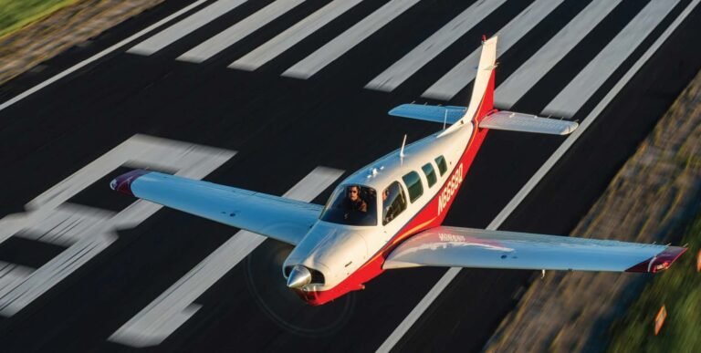 Beechcraft stretched the standard Bonanza fuselage by 10 inches to create the A36. [Credit: Glenn Watson]