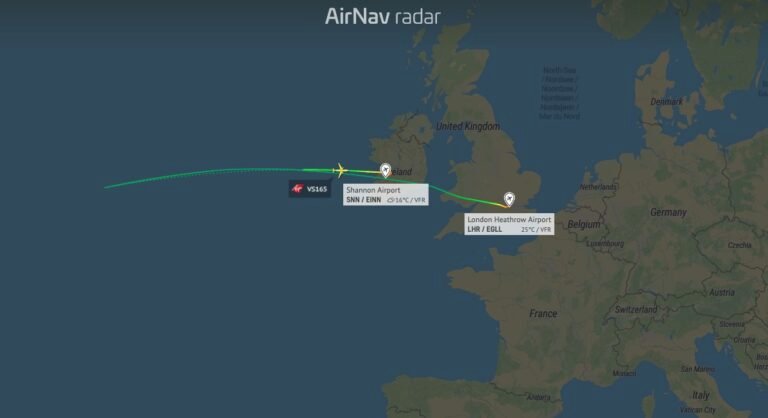 Virgin Atlantic A330 turned around over middle Atlantic then landed in Ireland with engine shut down Virgin Atlantic A330 turned around over middle Atlantic then landed in Ireland with engine shut down