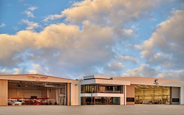 Waco Aircraft facility at Battle Creek Executive Airport.