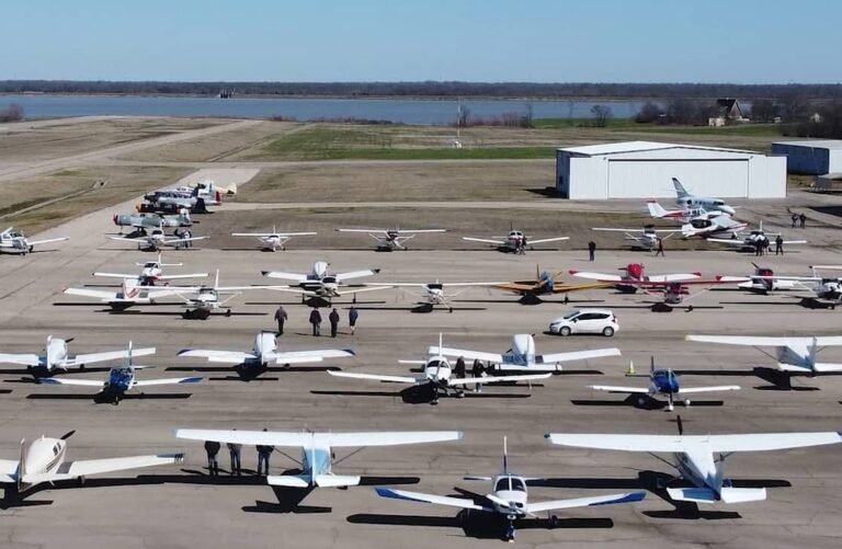 Airplanes at an "Airplanes and Coffee" event [Credit: Airplanes and Coffee]