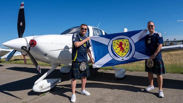 A Cirrus SR22T just crossed the Atlantic. The mission was the World Cup