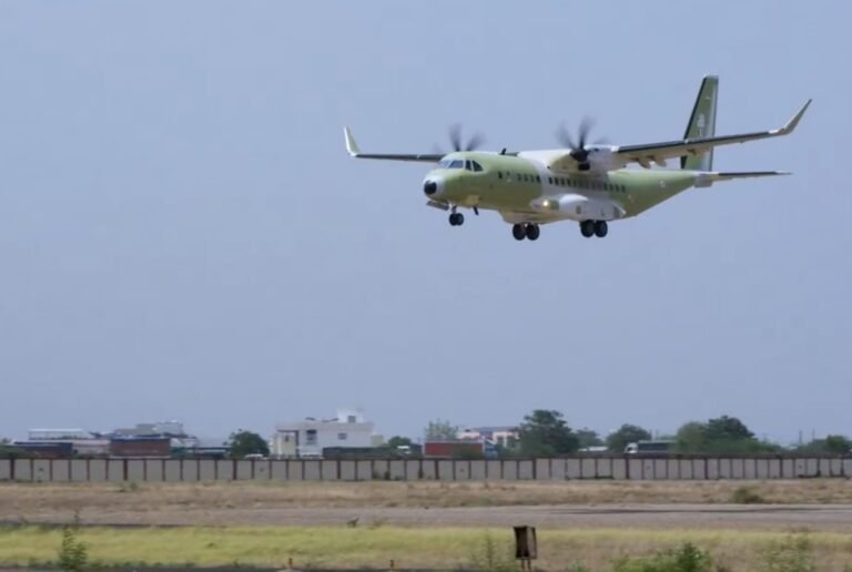 Airbus and Tata complete maiden flight of first Indian-made C295 transport
