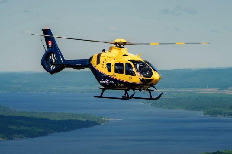Airbus delivers first H135 helicopter trainer to Canadian air force