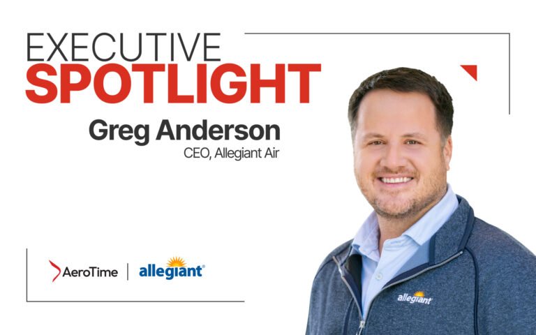 Allegiant Air’s CEO explains the airline’s unique model Executive Spotlight Greg Anderson CEO of Allegiant Air shown in a professional portrait with the publications branding