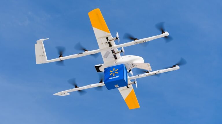 America’s Largest Drone Delivery Service Just Got Larger Wing and Walmart delivery drone