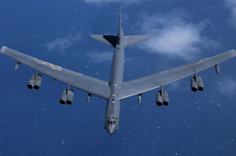 A U.S. Air Force B-52 Stratofortress [Credit: U.S. Air Force photo by Airman 1st Class Benjamin Cooper]
