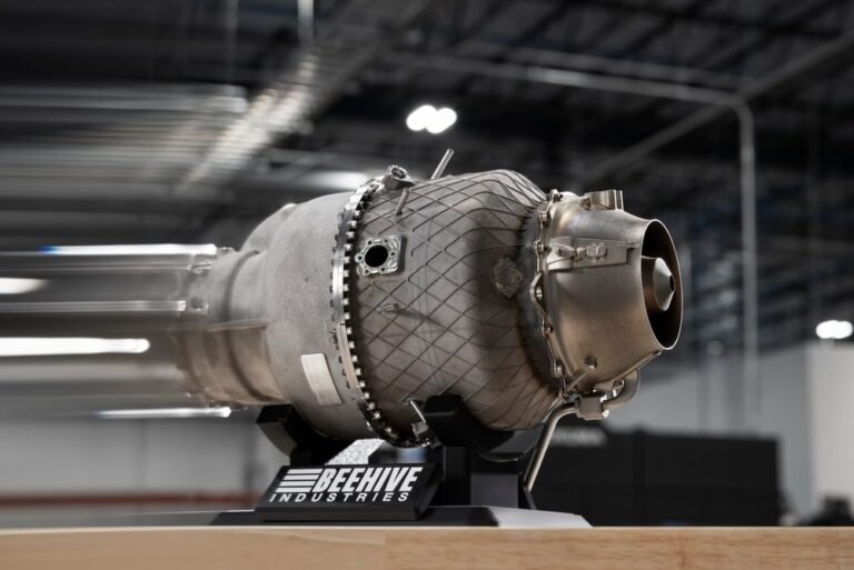 The production version of Beehive Industries’ Frenzy 8 engine. Photo via Beehive Industries.