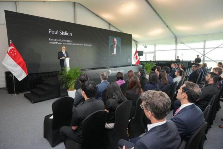 Bombardier To Expand Singapore Service Center Bombardier holds an event in Singapore to announce its service center expansion.