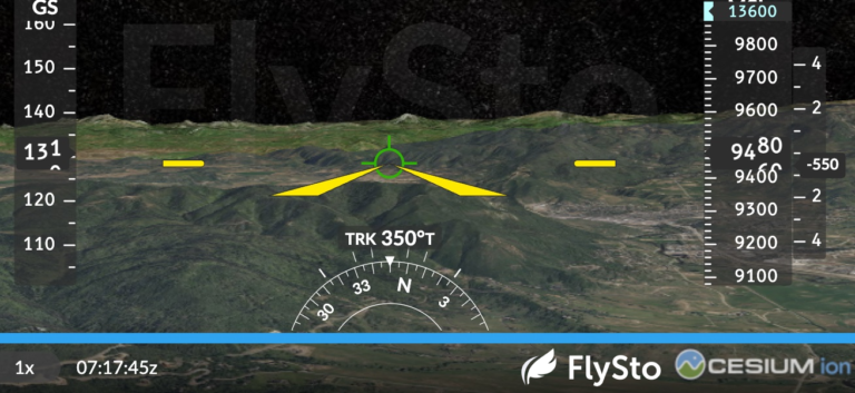 Level at MDA and don’t go lower until you can see the runway environment. [Credit: FlySto]