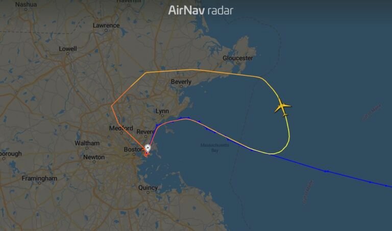 Delta flight DL276 to France returned to Boston less than 30 minutes after takeoff