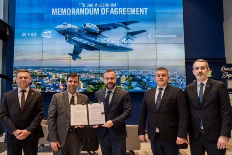 Embraer and Poland's WZL-2 sign KC-390 cooperation agreement