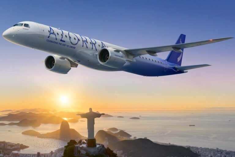 Embraer secures order from Azorra for 15 E195-E2 aircraft