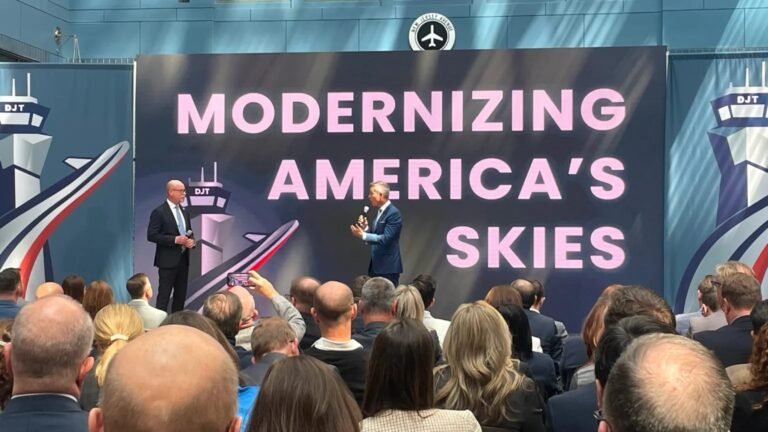 FAA Reportedly Snubs Palantir, Thales for AI-Based Air Traffic Management FAA Administrator Bryan Bedford and Transportation Secretary Sean Duffy discuss the SMART air traffic management system