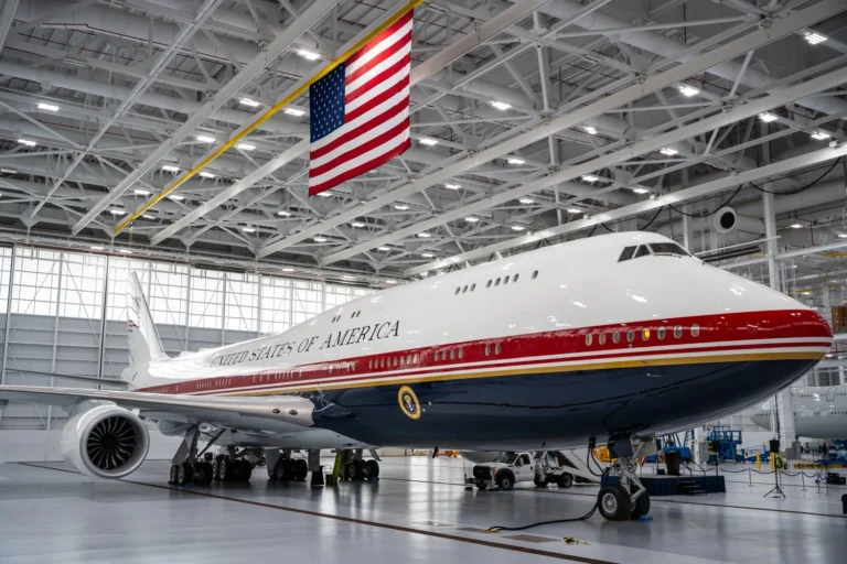 Former Qatari Boeing 747-8 joins Air Force One fleet as interim presidential aircraft Air Data News