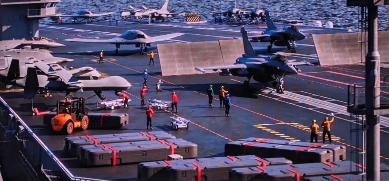 PANG France Libre Rafale Marine F5 Collaborative Combat UAV