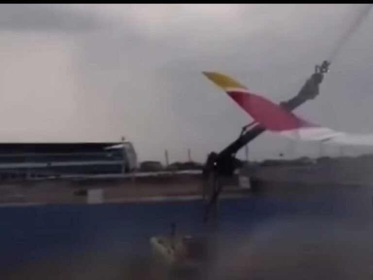 Iberia: A350 bei Wassersalut beschädigt