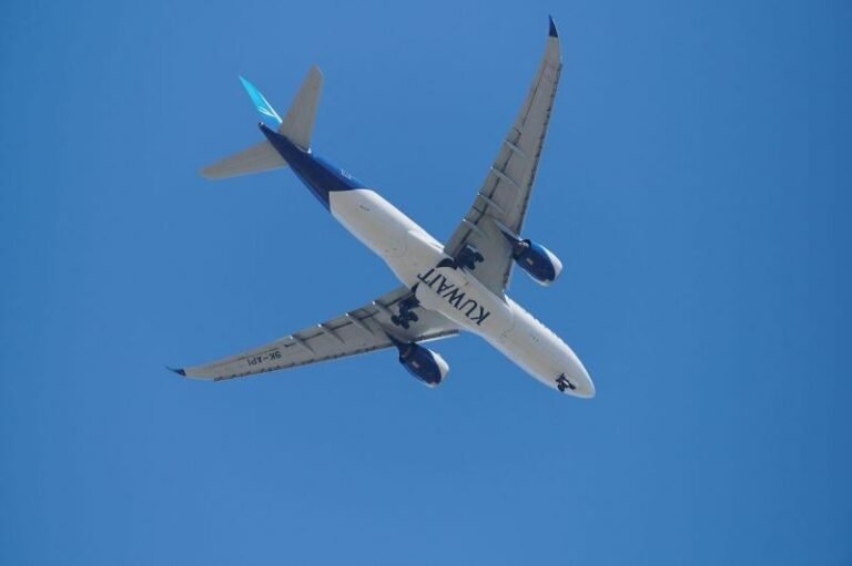 Kuwait International Airport Reopens After Fatal Iranian Missile Attack Kuwait Airways aircraft inflight
