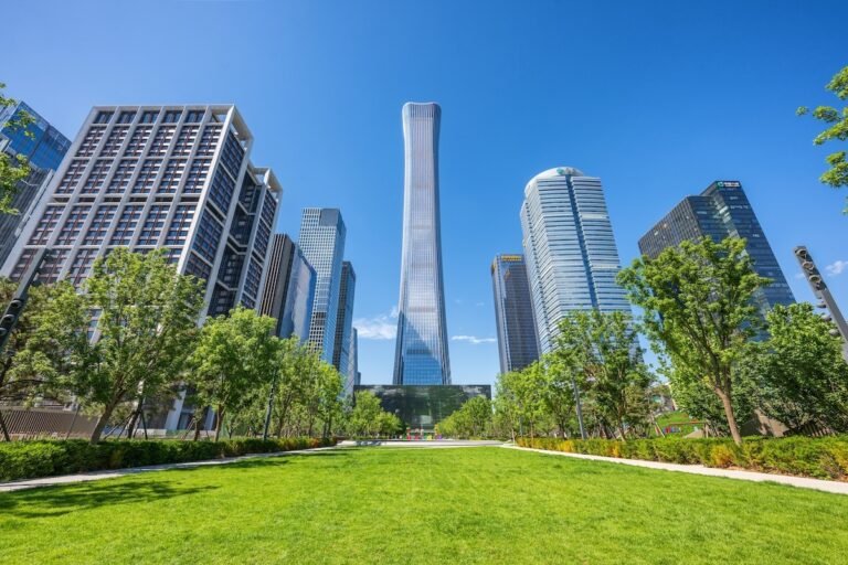 Light Sport Aircraft Hits Beijing Skyscraper