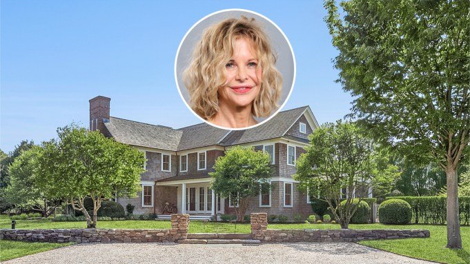 Meg Ryan Is Selling Her Chic Hamptons Farmhouse for $15.3 Million Meg Ryan Is Selling Her Chic Hamptons Farmhouse for $15.3 Million