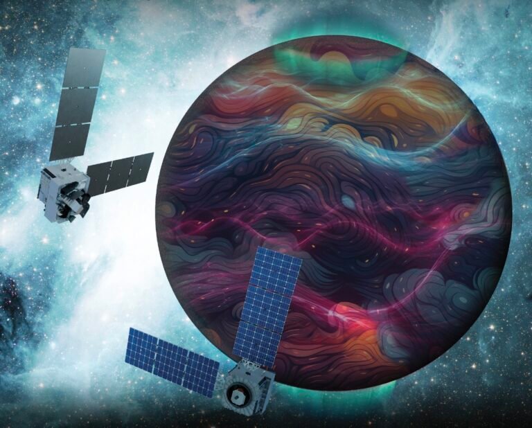 NASA Mission to Study Space Weather Impacts of Earth’s Atmosphere Artist’s rendition of the DAPHNE (Dynamic Atmosphere-Ionosphere Explorer) mission concept.