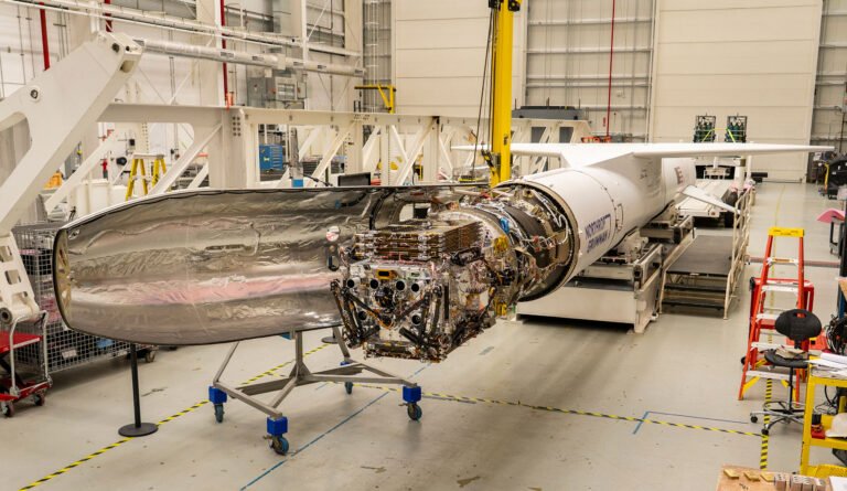 NASA to Preview Katalyst Mission to Boost Swift Spacecraft’s Orbit LINK attached to the front of the Pegasus XL