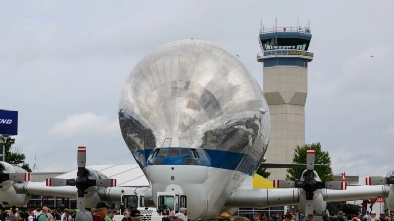 NASA's Super Guppy Returns to AirVenture