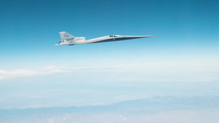 NASA’s X-59 Is Picking Up the Pace NASA X-59 experimental supersonic aircraft test flight in California