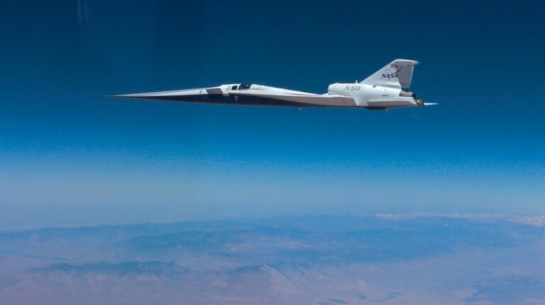 NASA’s X-59 breaks the sound barrier. But what about the boom? NASA’s X-59 breaks the sound barrier. But what about the boom?