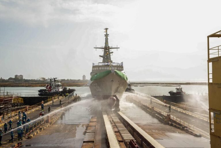Navantia launches the sixth corvette for Saudi Arabia in San Fernando Navantia launches the sixth corvette for Saudi Arabia in San Fernando