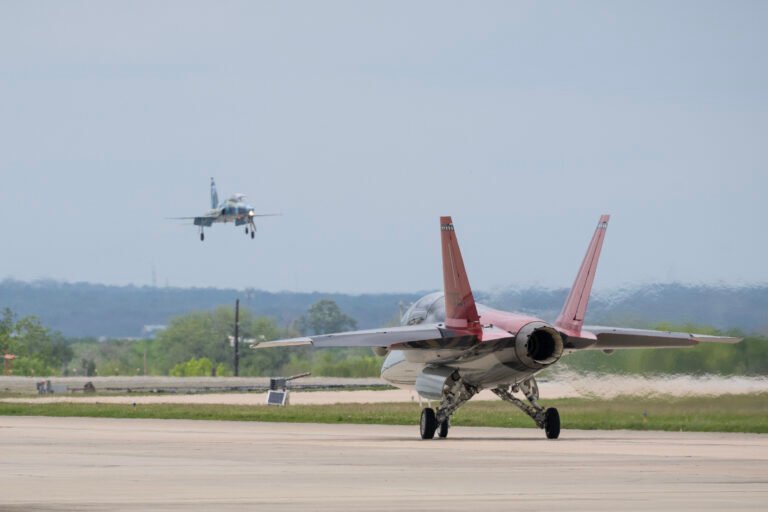 U.S. Air Force Boeing T-7A Red Hawk training aircraft