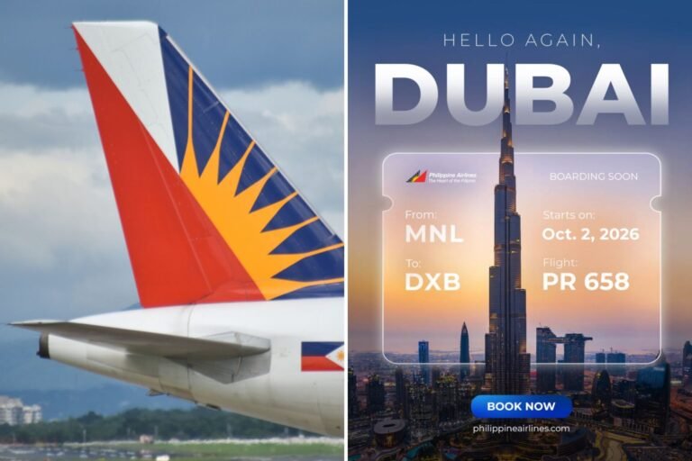 Philippine Airlines restarts Manila-Dubai nonstop service