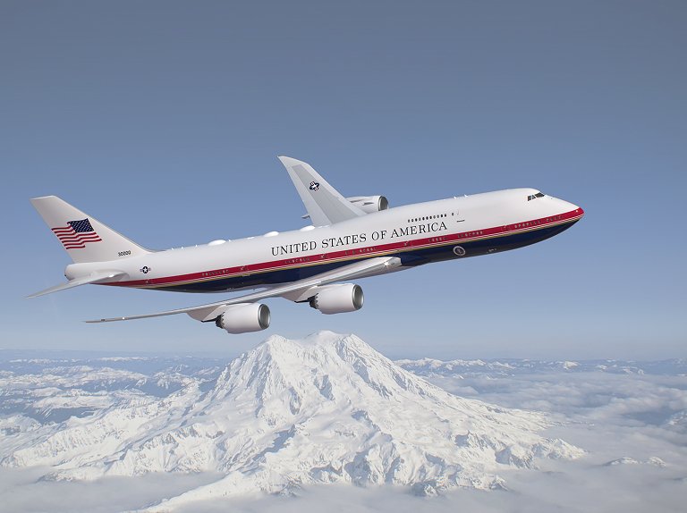 Qatar 747-8 gets new Air Force One livery Qatar 747-8 gets new Air Force One livery
