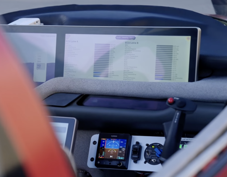 Airhart avionics, preflight [Credit: Airhart Aeronautics]