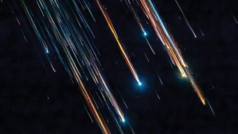 Rising Launch Cadence Spurs Calls For Air Traffic System Coordination remnants of a rocket falling through space
