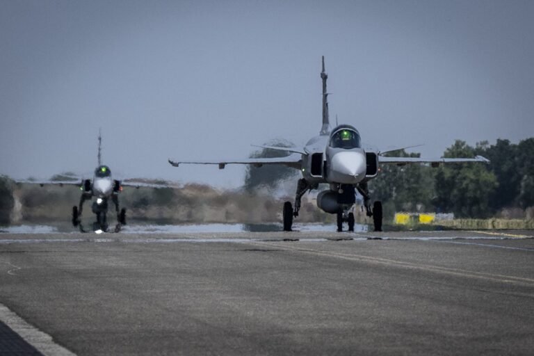 Saab delivers last contracted Gripen fighters to Hungary Saab delivers last contracted Gripen fighters to Hungary