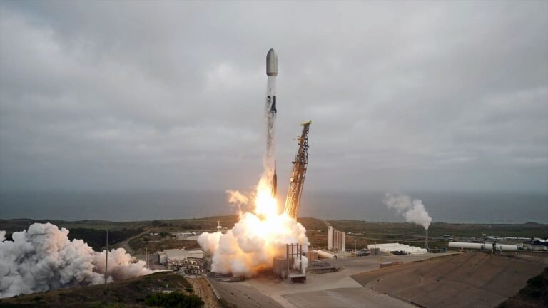 SpaceX sends 24 Starlink satellites into Earth orbit on Falcon 9 launch from California