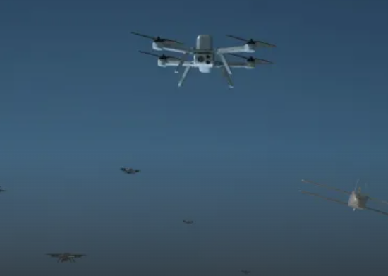 Thales Readies Drone Swarming System In Trials Thales drone image