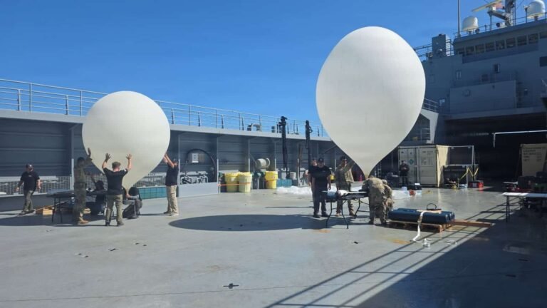 U.S. Army Landing Craft Launches Drone-Dropping High-Altitude Balloons U.S. Army Landing Craft Launches Drone-Dropping High-Altitude Balloons