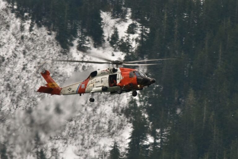 US Coast Guard MH-60 Jayhawk crashes in Alaska