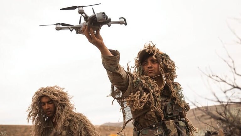 U.S. Drone Dominance Strategy Hinges On Pricing Change soldiers in the field with drones