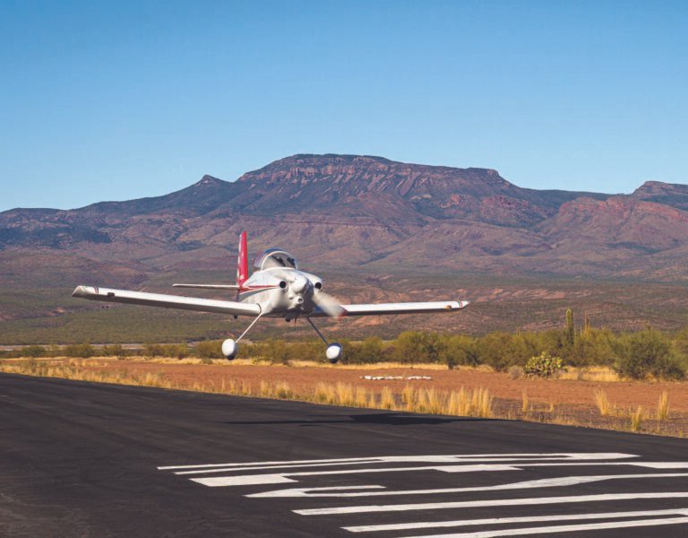 Airline captain Darren Clarkson acquired this RV-8 from his brother, who built the aircraft before eventually stepping away. [Credit: Glenn Calvin]