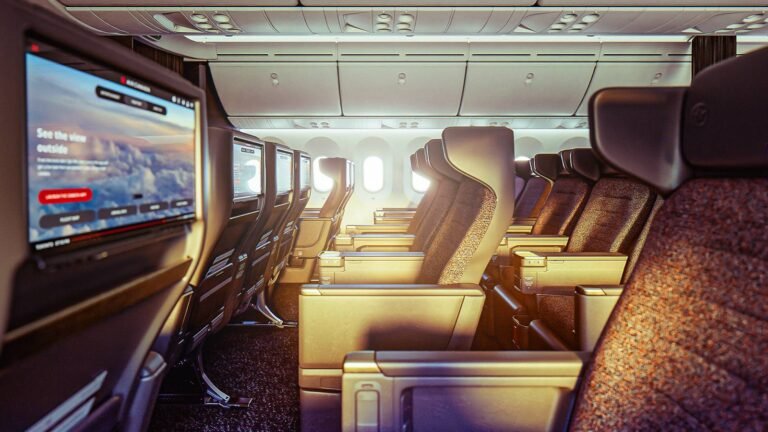 Why Air Canada's 16-Inch Seatback Screens Just Reset The Premium Economy Tech Benchmark