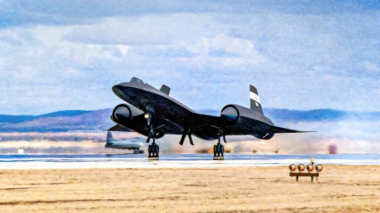Why The SR-71 Blackbird's Silver Tires Wore Out Faster Sitting Still Than Landing At 200 Knots