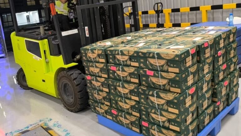 Air Cargo India flies first international export shipment out of Navi Mumbai First international cargo shipment from Navi Mumbai Airport
