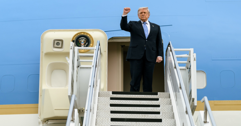 Air Force One: Secret Service drängte Trump wegen Iran-Krieg zur alten Boeing 747