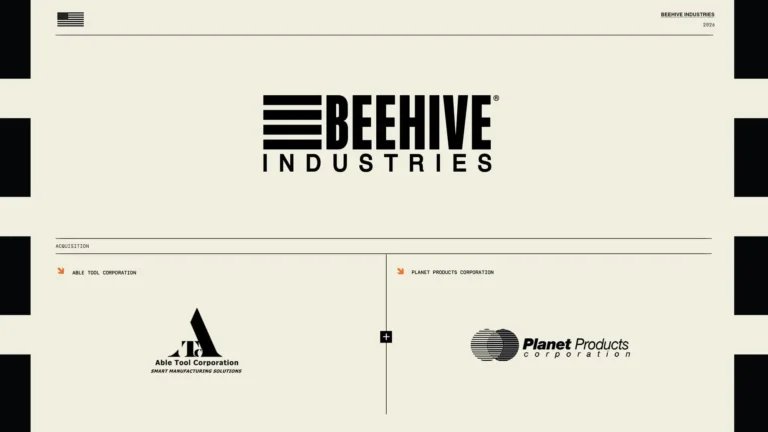 Beehive Industries Buys Two Cincinnati Machine Shops Beehive Industries Acquires Two Cincinnati Area Machine Shops. Image via Beehive Industries.